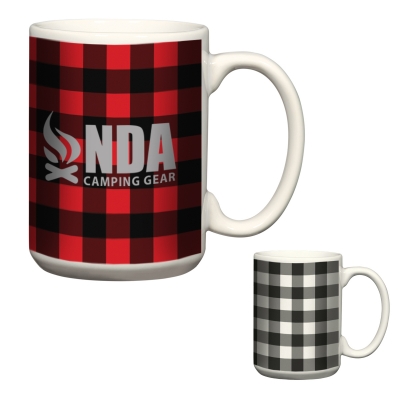 Northwoods Plaid Mug